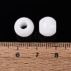 Natural White Jade European Beads G-Q607-01A-19-3