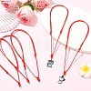 30Pcs Waxed Polyester Cord Necklaces Making NJEW-YW00015-02-5