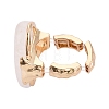 Natural Quartz Crystal Stretch Finger Rings RJEW-N055-01F-4