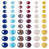 120G 3 Styles Glass Beads Strands EGLA-TA0013-72-3