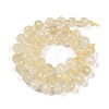 Natural Lemon Jade Beads Strands G-H057-A04-01-3