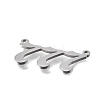 304 Stainless Steel Pendants STAS-D382-04G-P-2