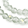 Transparent Glass Beads Strands LS-EGLA-N028-01A-A02-4