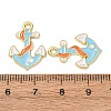 Ocean Alloy Enamel Pendants ENAM-B041-01M-2