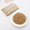 Plated Glass Bugle Beads X-SEED-S046-01A-22B-2