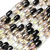 Electroplate Glass Beads Strands EGLA-P068-01A-02-1