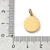 304 Stainless Steel Enamel Pendants STAS-Z189-11G-03-3