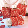 10Pcs Valentine's Day Paper Bags CARB-TADJ0001-01E-5
