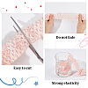 14M 7 Style Pink Series Elastic Crochet Headband Ribbon OCOR-BC0005-35-4