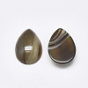 Natural Banded Agate/Striped Agate Cabochons G-T122-23I-2