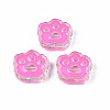 Transparent Acrylic Beads ACRC-S039-06E-1