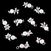 12Pcs Potato Natural Cultured Freshwater Pearl Pendants PALLOY-TA00385-4