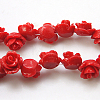 Synthetic Coral Beads DC77-1-2