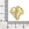 Brass Micro Pave Cubic Zirconia Pendants ZIRC-I070-027G-3