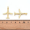 Brass Pendants KK-T070-88G-3