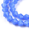 Imitation Jade Glass Beads Strands EGLA-A039-J6mm-D04-2