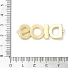 Brass Connector Charms KK-CBAE532-01F-G-3