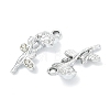Alloy Crystal Rhinestone Pendants ALRI-T012-04A-P-2