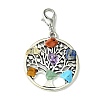 Tibetan Style Alloy Pendant Decorations HJEW-JM01537-01-1