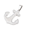 304 Stainless Steel Pendants STAS-B137-01P-2
