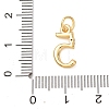 Brass Micro Pave Cubic Zirconia Pendants KK-D019-28G-05-3