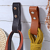 4Pcs 2 Styles Imitation Leather Belt Bullwhip Holder AJEW-GF0014-45-4