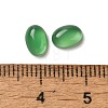 Natural Dyed & Heated Green Onyx Agate Cabochons G-F605E-14B-3