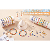 DIY Evil Eye Bracelet Making Kit DIY-TA0004-42-55