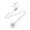304 Stainless Steel Pendant Necklaces NJEW-O118-23-2