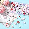 100Pcs Opaque Acrylic Beads OACR-FS0002-48-8
