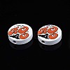 Halloween Printed Natural Wood Beads WOOD-T021-80-3