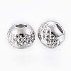 201 Stainless Steel Beads X-STAS-G154-37-6mm-2
