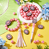 56Pcs 4 Styles Silicone Beads FIND-TA0010-75B-7