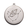 Non-Tarnish 304 Stainless Steel Pendants STAS-C032-02P-1