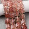 Natural Strawberry Quartz Beads Strands G-F839-A07-01-1
