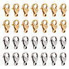 Yilisi 100Pcs 2 Colors 304 Stainless Steel Lobster Claw Clasps Sets STAS-YS0001-26B-2