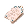 Alloy with Enamel Pendants AL-CBA91FD-01E-2