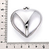Acrylic & Rhinestone Pendants OACR-T030-41A-3