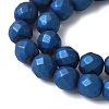 Electroplated Synthetic Non-magnetic Hematite Beads Strands G-S382-01A-4