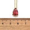 304 Stainless Steel Necklaces NJEW-R022-01G-07-5