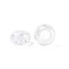 Transparent Glass European Beads GPDL-N005-D14mm-A01-5