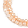 Natural Cultured Freshwater Pearl Beads Strands PEAR-P064-19H-02C-4