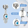 30Pcs Antique Silver Plated Alloy European Dangle Charms FIND-DC0002-93-4