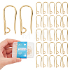 30Pcs Rack Plating Brass Earring Hooks KK-DC0002-39-1