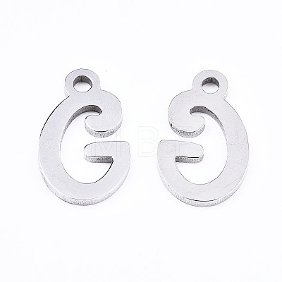 Non-Tarnish 201 Stainless Steel Charms LS-STAS-T044-217P-G-1