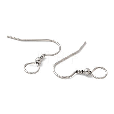 201 Stainless Steel Ear Hooks STAS-C117-03A-P-1