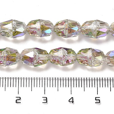 Transparent Glass Beads Strands EGLA-D030-03B-1