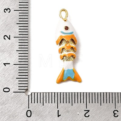 Rack Plating Brass Pendants KK-A268-05G-A01-1