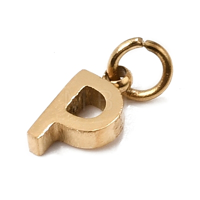 304 Stainless Steel Charms SA-CBABF3F-01G-P-1