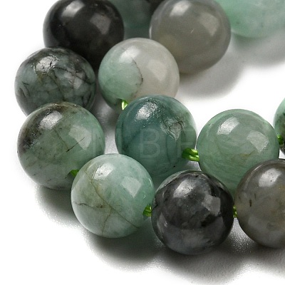 Natural Emerald Quartz Beads Strands G-A219-A02-02-1